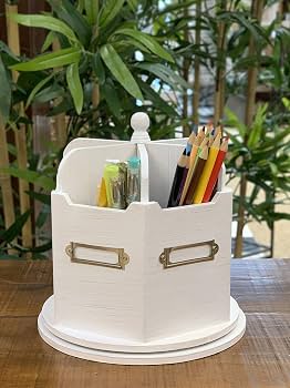 Amazon.co.jp: Designstyles スピニングデスクトップステーショナリー